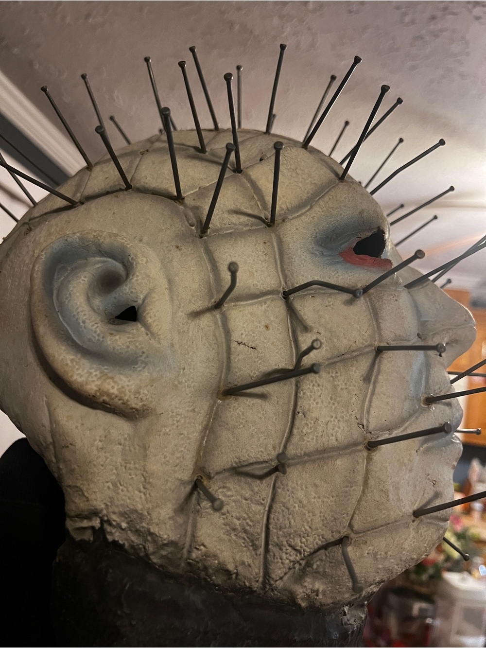 Vintage Pinhead Hellraiser Movie Mask